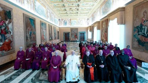 Papieska audiencja dla anglikanów: wytrwale budujmy jedność