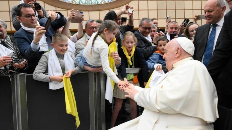 Ferenc pápa üdvözli a magyar zarándokokat