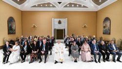 Popiežiaus audiencija tarptautinio projekto „Darbo ateitis ir darbas po Laudato si’“ bendradarbiams 