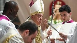 Celebración de las Segundas Vísperas en la Solemnidad de la Ascensión del Señor, presidida por el Papa Francisco - 9 de mayo de 2024
