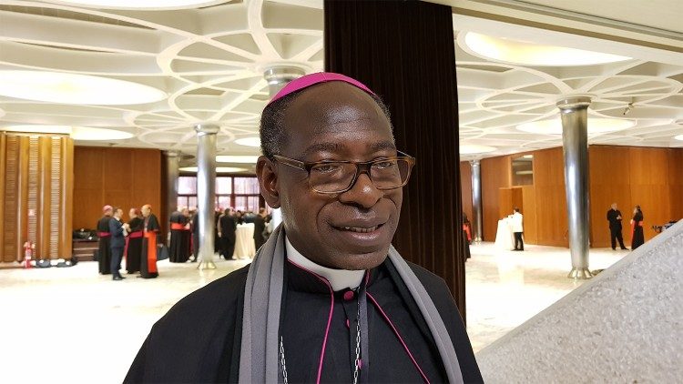 Mgr Ignace Bessi Dogbo, archevêque nommé de l'archidiocèse métropolitain d'Abidjan, en Côte d'Ivoire