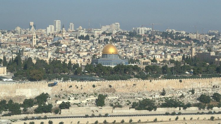 Une vue de la vieille ville de Jérusalem.