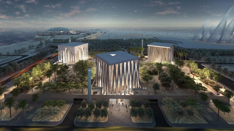 Abrahamic Family House complex in Abu Dhabi