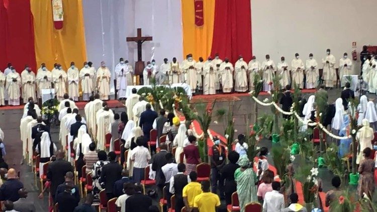 Aspeto da vida da Igreja em Malanje