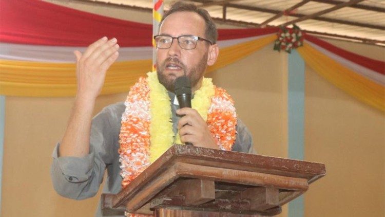 Mgr Christian Carlassare, premier évêque du nouveau diocèse de Bentiu, au Soudan du Sud