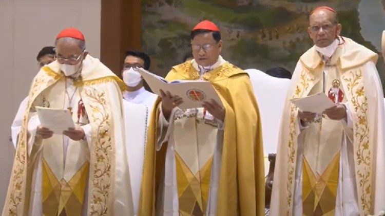 Cardinal Charles Maung Bp, archevêque de Rangoun, Birmanie, et président de la Fédération des conférences épiscopales d’Asie.