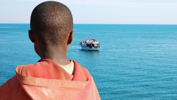 Flüchtlinge im Mittelmeer