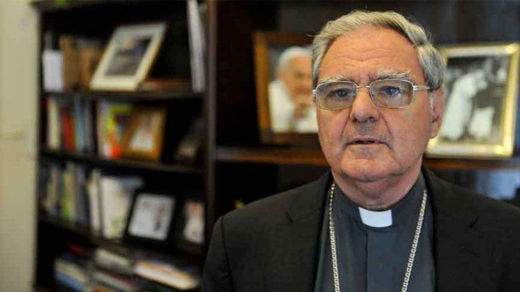 Monseñor Óscar Ojea: "Ante un acto de enorme responsabilidad como es la emisión del voto, respetamos la voluntad popular". (Foto: Conferencia Episcopal Argentina)