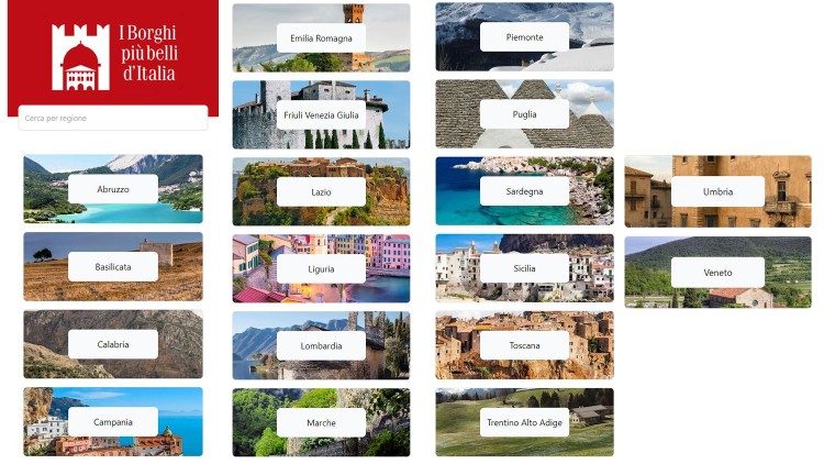 La guida digitale per conoscere ogni informazione relativa ai borghi