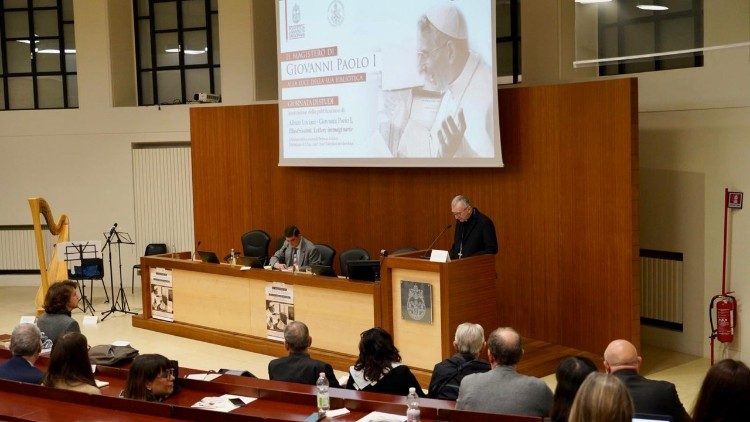 An diesem Freitag sprach Parolin bei einer Konferenz an der Gregoriana