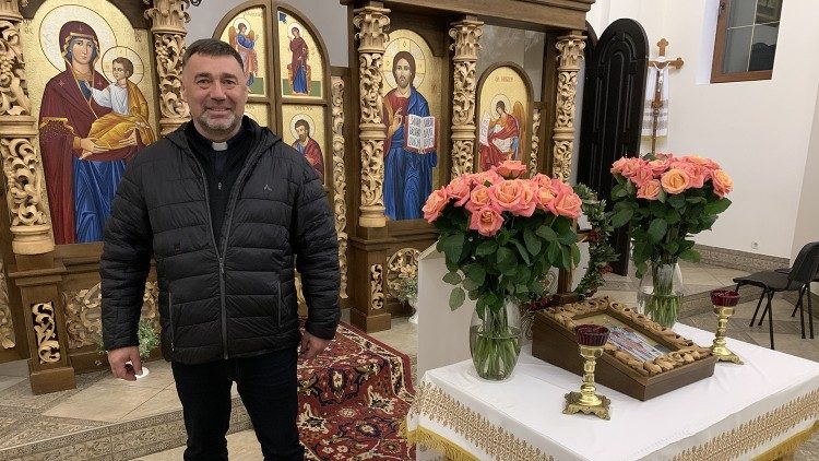 Fr. Oleh at his parish church