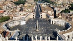 Praça São Pedro no Vaticano