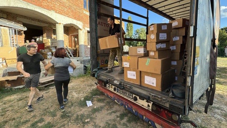 Papal aid arrives in Kharkiv