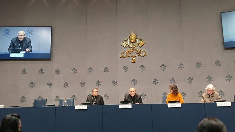 Conférence de presse de présentation du Congrès théologique international, mardi 3 décembre 2024.