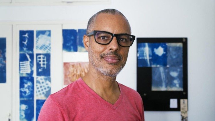 César Schofield Cardoso - artista cabo-verdiano, um dos participantes na Dak'Art