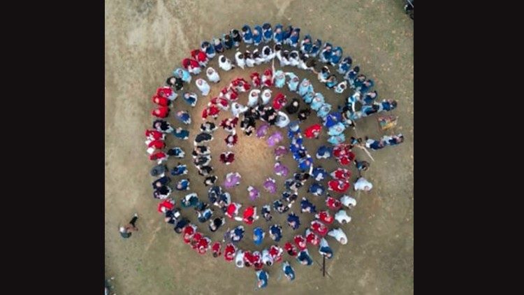 La Granitula, procession en escargot typique de la Corse. Ici à Casamacciuli.