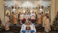 La Divina liturgia nella Cattedrale greco-cattolica di Kharkiv (25 dicembre 2024)