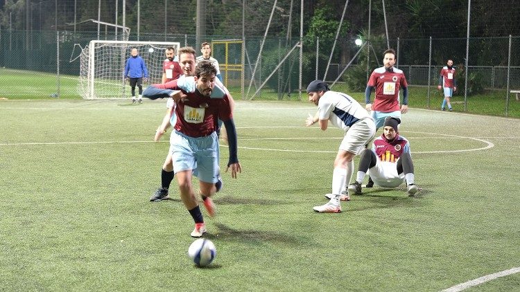 Fussball im Vatikan