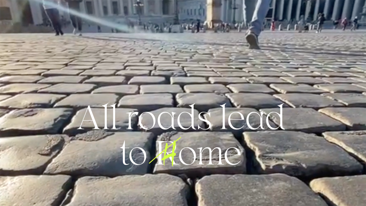 Cobblestones at St. Peter's