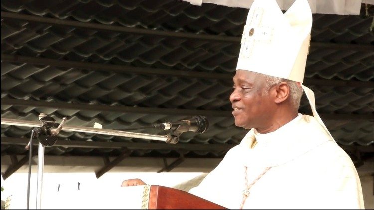 Cardinal Turkshon in Doula, Cameroon.