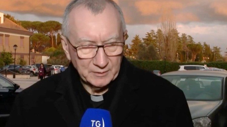 Cardinalul secretar de stat Pietro Parolin