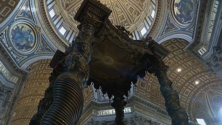 2024.01.11   Restauro Baldacchino della basilica di San Pietro