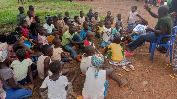 Summer Camp with children of in Molegbe Diocese in the RDC