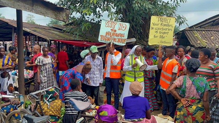 Sœur Anthonia Essien et son équipe à Akwa Ibom au Nigeria. 