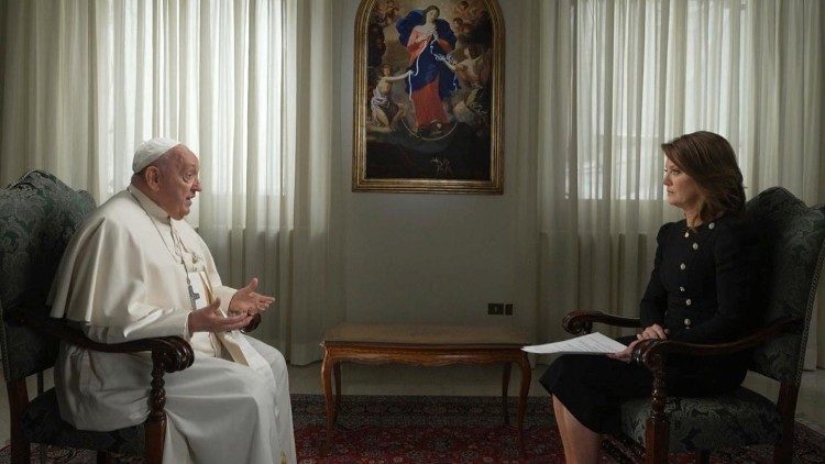 Entrevista del Papa concedida a Norah O'Donnell, directora de CBS Evening News