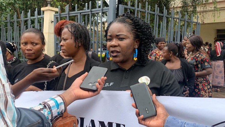 On 08. 03. 2024, Women in the DRC commemorated Womens Day with a march for peace (Don de Dieu Mutebu)