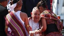 Papa Francisco durante a Viagem Apostólica ao Timore Leste - foto Lusofonias