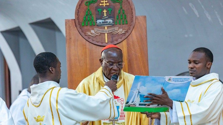 Le cardinal Jean-Pierre Kutwa, archevêque émerite d'Abidjan