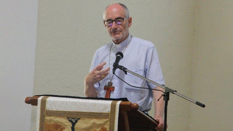 Cardenal Michael Czerny, Prefecto del Dicasterio para el Servicio del Desarrollo Humano Integral.