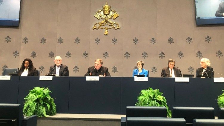 Salle de presse du Saint-Siège ce vendredi 11 octobre 2024. 