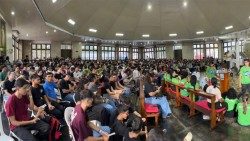 Jovens reunidos no sínodo diocesano de Manaus