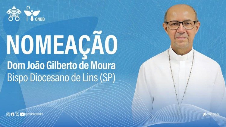 Dom João Gilberto, novo bispo da Diocese de Lins