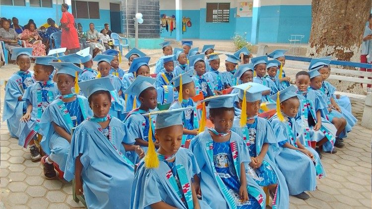 Graduation ceremony for Pupils of Ancilla School, Haatso-Accra in the Greater Accra Region, Ghana