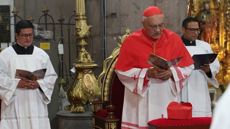 El Legado Pontificio fue recibido en la tarde del sábado 7 de septiembre en la Catedral Metropolitana de Quito. (@Arquidiócesis de Quito)