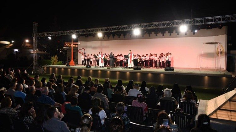 Un moment de la fête de la Sainte-Croix à Erbil