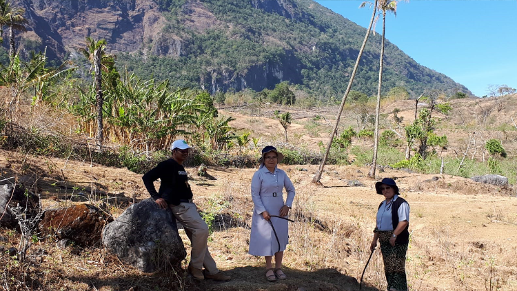 Sr. Isabel Martins in Timor-Leste in 2021